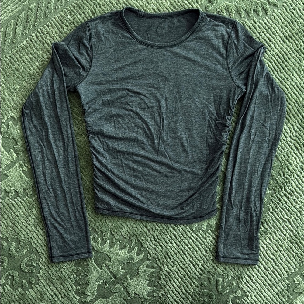 Lululemon Long Sleeve Crop Top